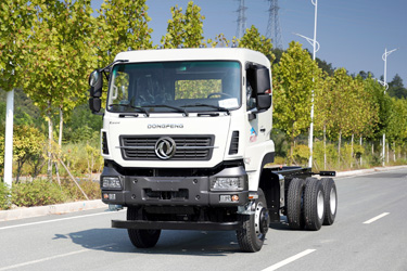 6×6東風(fēng)350馬力國(guó)五越野專用底盤_六驅(qū)濰柴重型商用車_定制型工地礦山底盤廠家