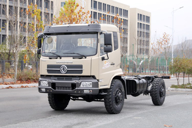 210馬力4×4后單胎底盤_四驅(qū)前5噸后10噸專用車_東風長頭越野兩橋底盤