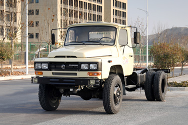 170馬力越野卡車底盤改裝_后雙胎運兵車_東風四驅(qū)EQ1093尖頭底盤